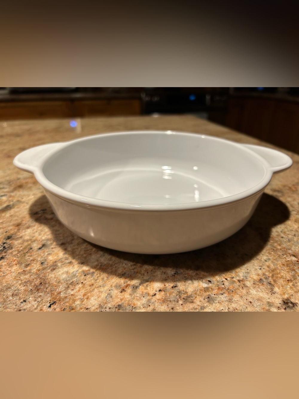 Corning Ware P-270-B Frost White Heat-n-Eat Pyroceram Casserole 1.25 Qt